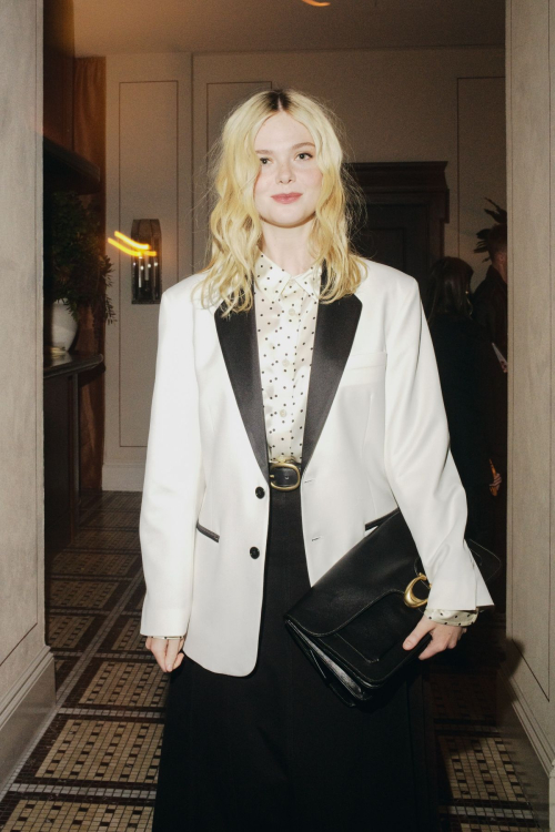 Elle Fanning at Coach x Perfect Magazine Party New York 1