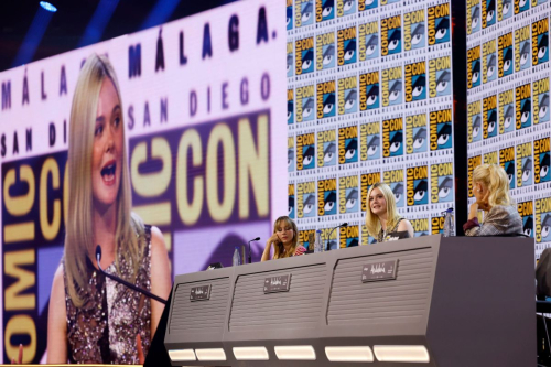 Elle Fanning at Panel During Last Day San Diego Comic-Con Malaga, September 2025 2