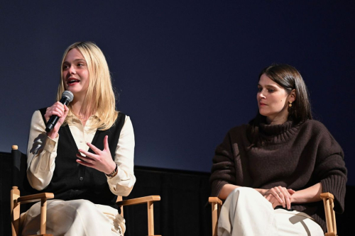 Elle Fanning at Sentimental Value panel Telluride, August 2025 1