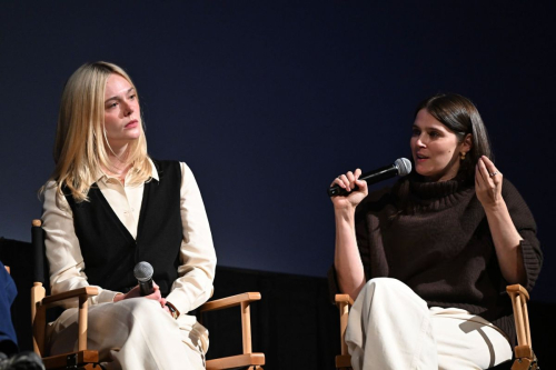 Elle Fanning at Sentimental Value panel Telluride, August 2025 3