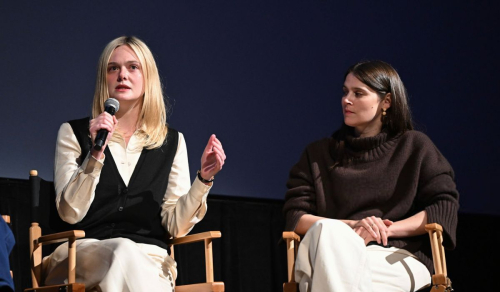 Elle Fanning at Sentimental Value panel Telluride, August 2025 6