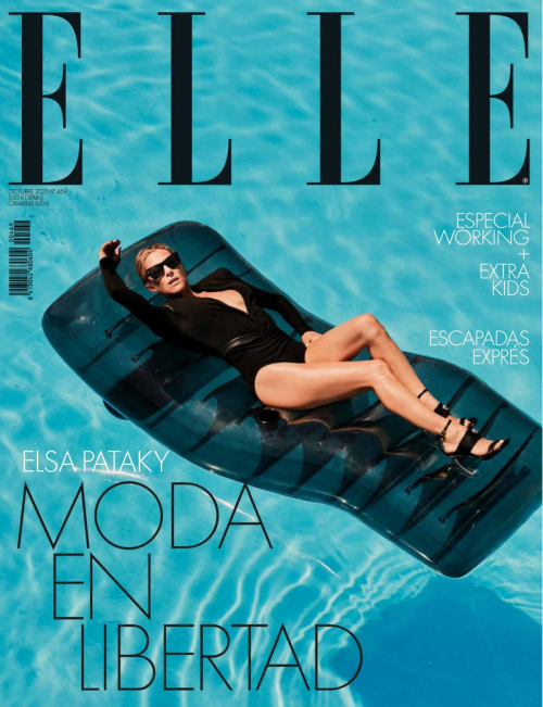 Elsa Pataky in Elle Spain, October 2025