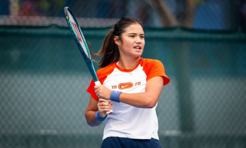 Emma Raducanu practice session China Open Beijing, September 2025 3