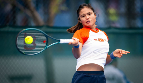 Emma Raducanu practice session China Open Beijing, September 2025 4