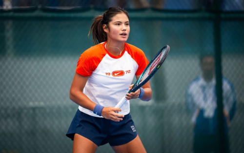 Emma Raducanu practice session China Open Beijing, September 2025 6