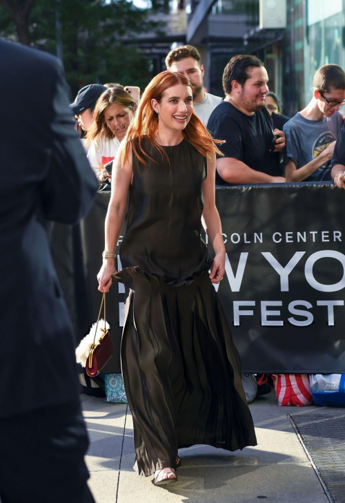 Emma Roberts at After The Hunt screening NYFF, September 2025