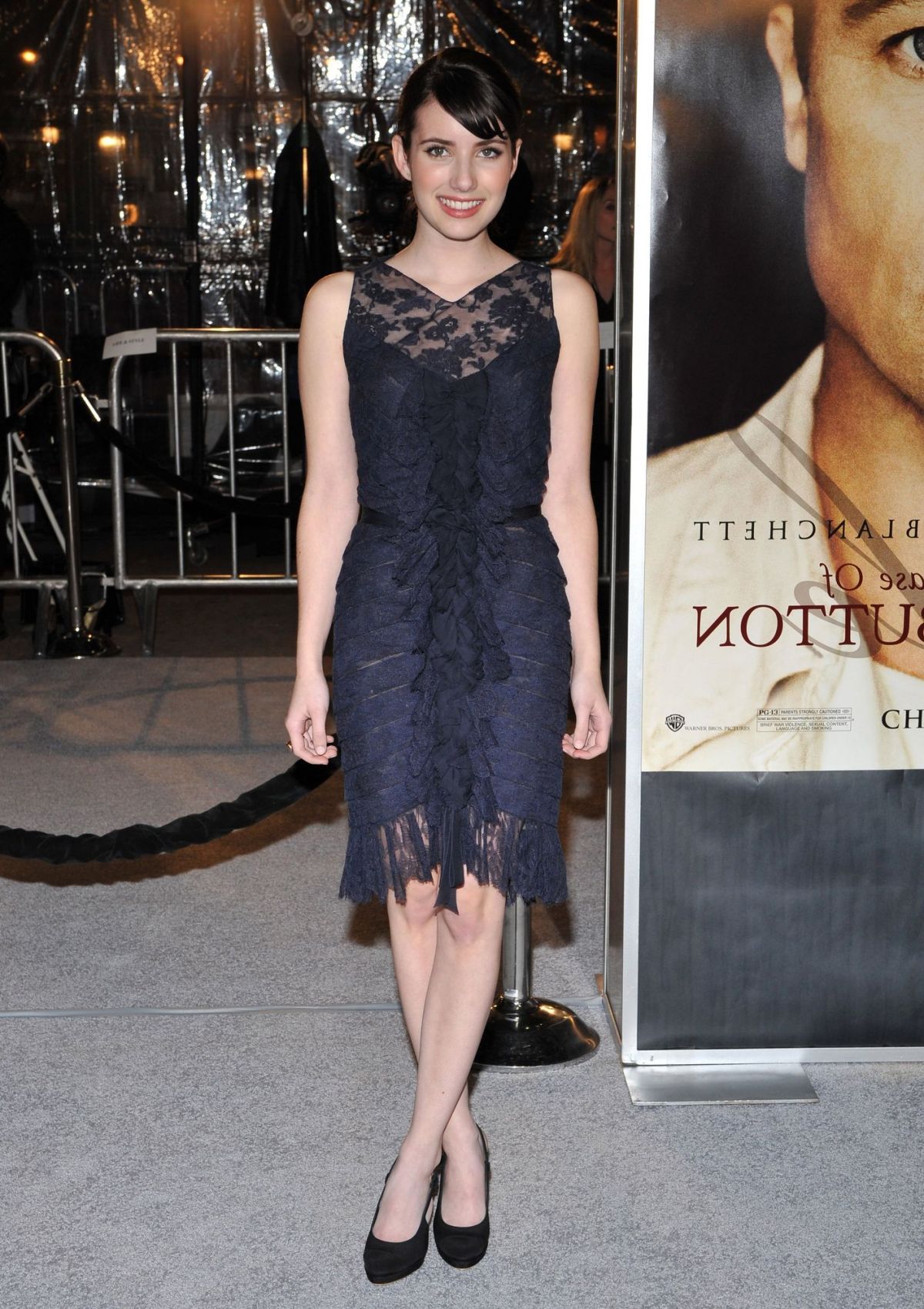 Emma Roberts at The Curious Case of Benjamin Button Premiere Los Angeles, August 2008