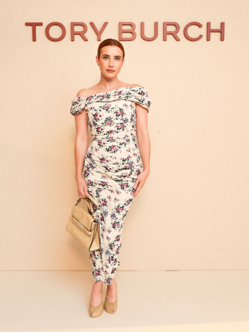 Emma Roberts at Tory Burch Spring/Summer Show NYFW
