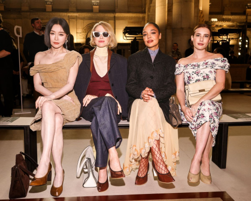 Emma Roberts at Tory Burch Spring/Summer Show NYFW 4