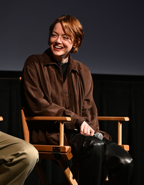 Emma Stone at a panel Telluride Film Festival, August 2025 2