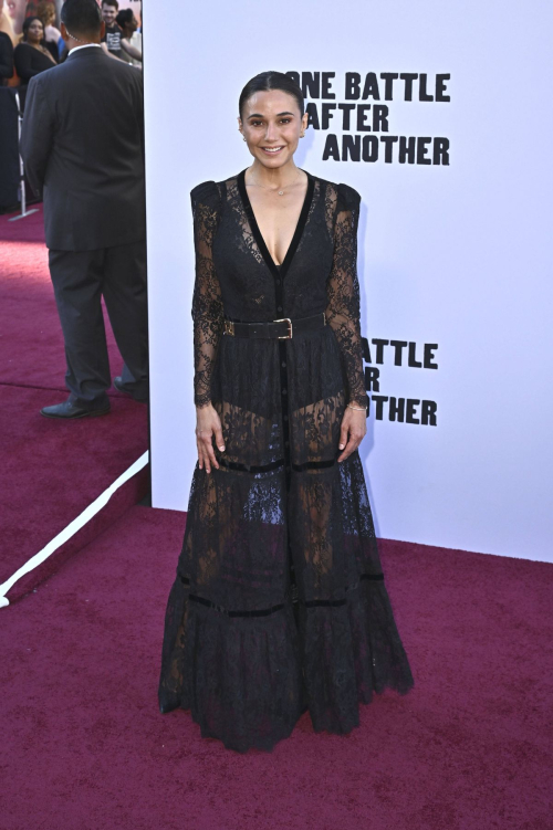 Emmanuelle Chriqui at One Battle After Another Premiere Hollywood 6
