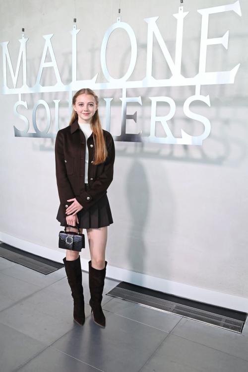 Evie Templeton at Malone Souliers presentation LFW, September 2025 4