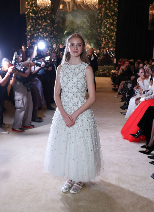 Evie Templeton at Richard Quinn show LFW, September 2025 1