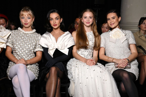 Evie Templeton at Richard Quinn show LFW, September 2025 5