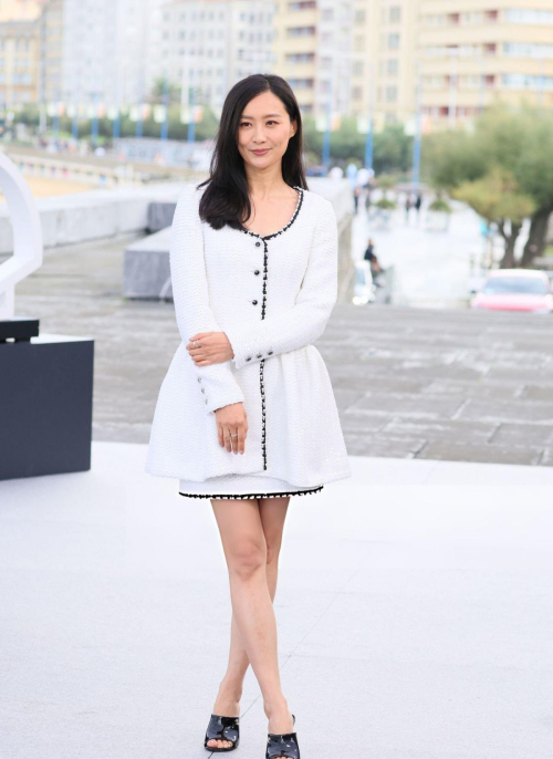 Fala Chen at Ballad of a Small Player photocall San Sebastian, September 2025 3