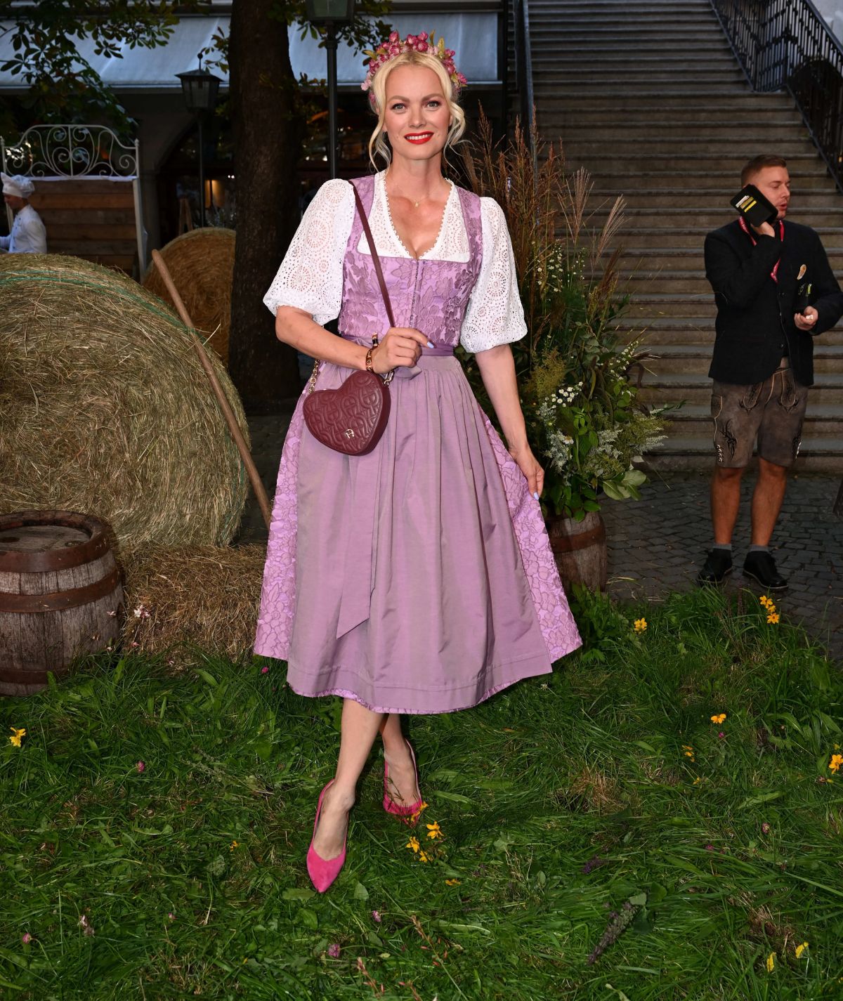 Franziska Knuppe at Heidifest by Heidi Klum, Munich, September 2025