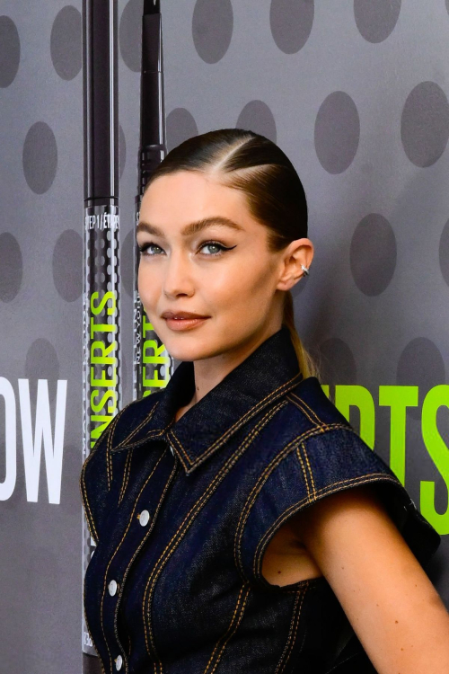 Gigi Hadid on Maybelline Commercial Set in Soho, September 2025 6
