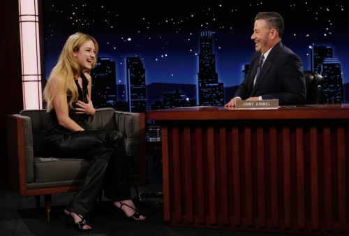 Grace Van Patten at Jimmy Kimmel Live, September 2025 2