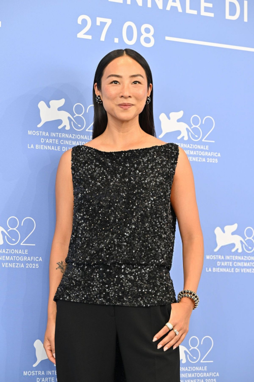 Greta Lee at A House of Dynamite Photocall – Venice Film Festival 2025 2