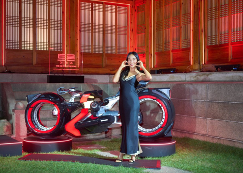 Greta Lee at Tron: Ares Global Press Tour, Seoul, September 2025