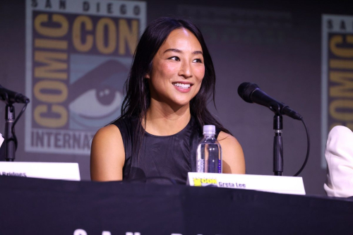 Greta Lee at Tron: Ares Panel – San Diego Comic-Con 2025 2