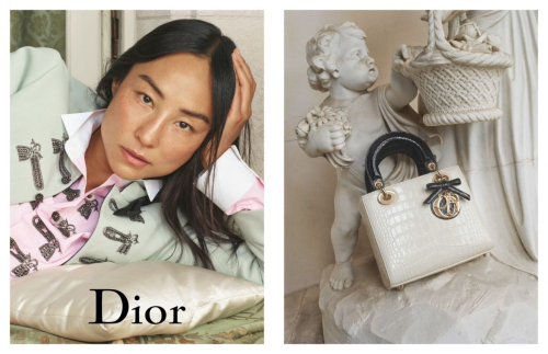 Greta Lee for Lady Dior Handbag Campaign, 2025