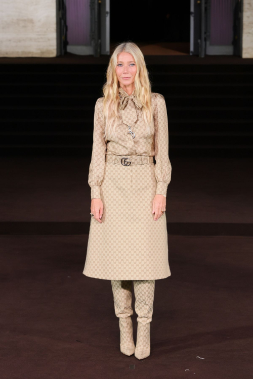 Gwyneth Paltrow at Gucci SS26 show Milan, September 2025 6