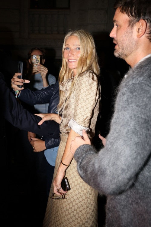 Gwyneth Paltrow leaves Gucci after-party Milan, September 2025 1