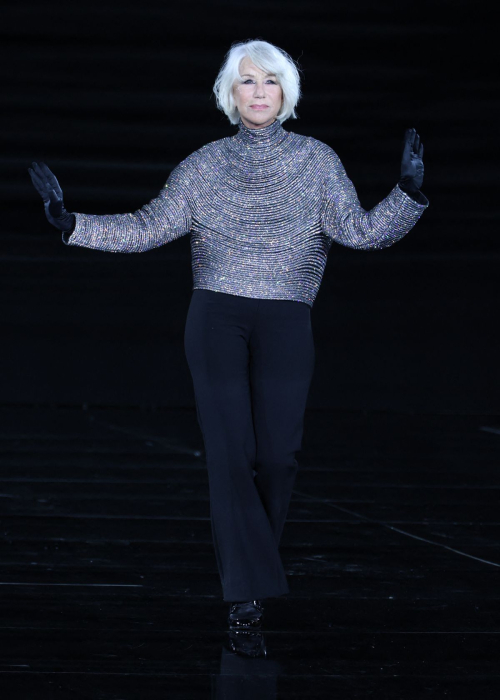 Helen Mirren at Le Defile You’re Worth It L’Oreal Paris Show, September 2025 2