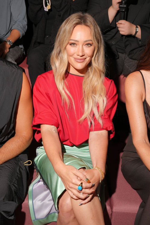Hilary Duff at Fendi show Milan Fashion Week, September 2025