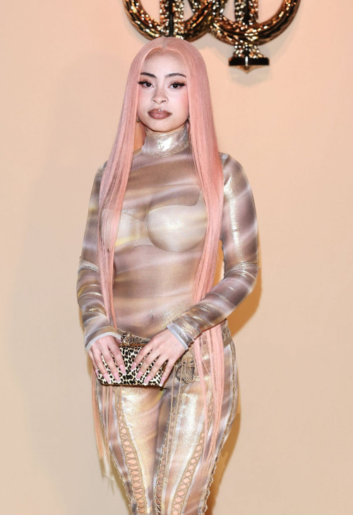 Ice Spice at Roberto Cavalli show Milan, September 2025