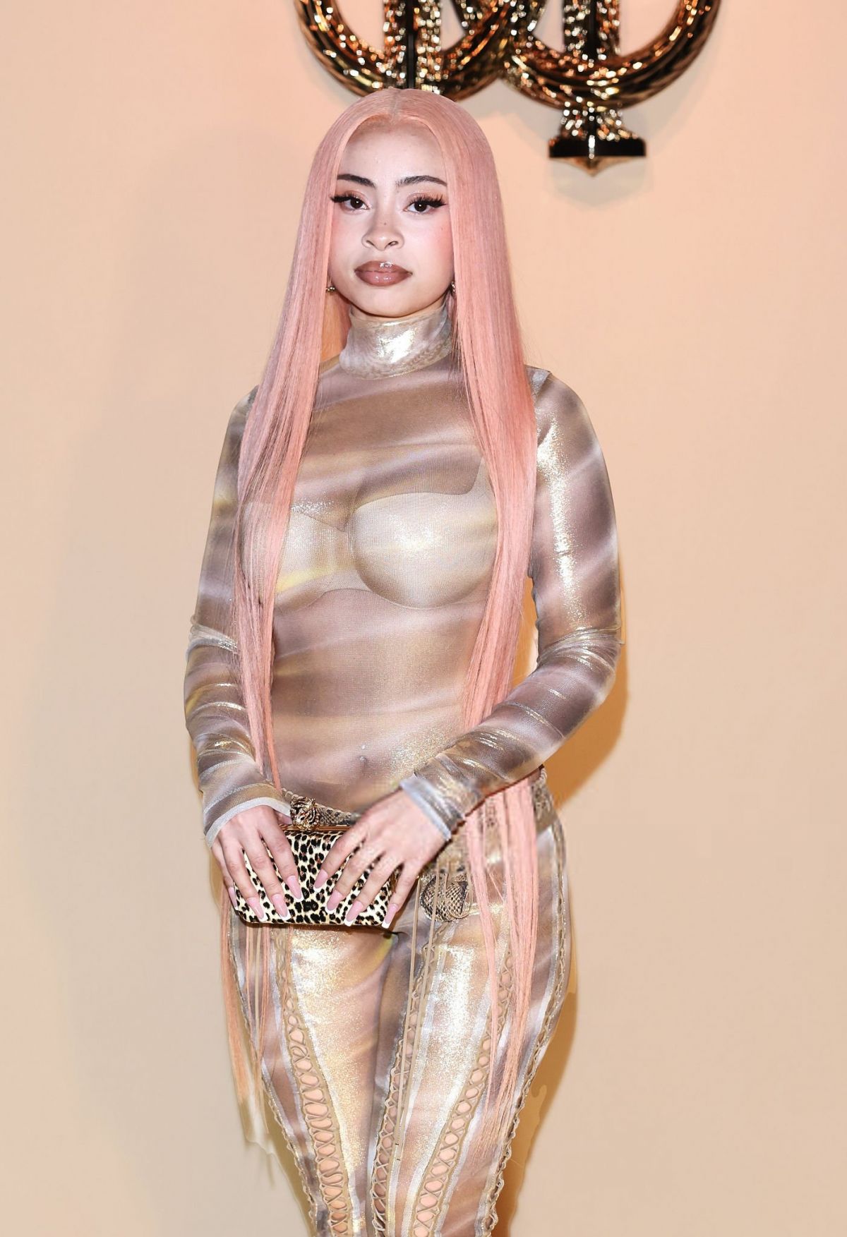 Ice Spice at Roberto Cavalli show Milan, September 2025