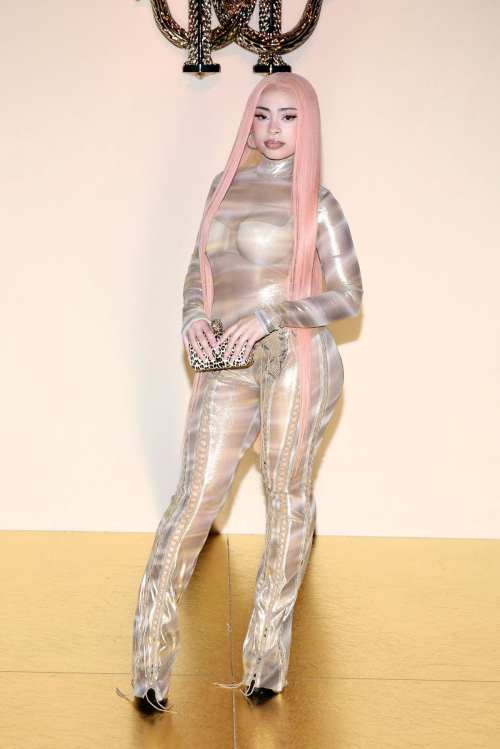 Ice Spice at Roberto Cavalli show Milan, September 2025 2