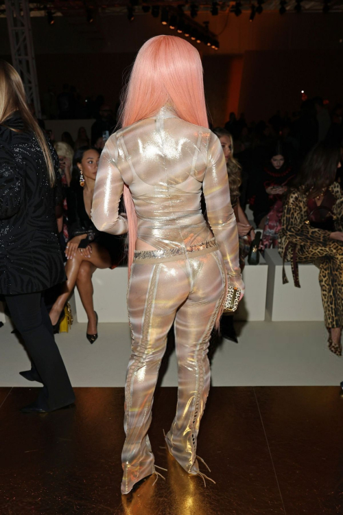Ice Spice at Roberto Cavalli show Milan, September 2025 4