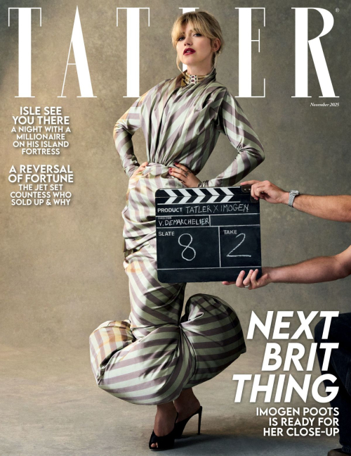 Imogen Poots for Tatler Magazine, November 2025