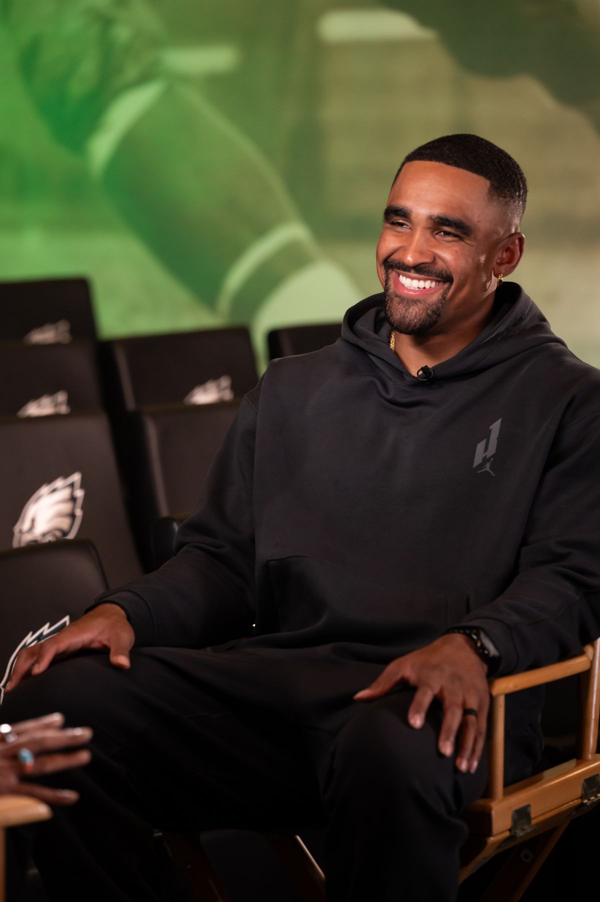 Jalen Hurts on Good Morning America, September 2025