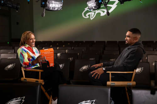 Jalen Hurts on Good Morning America, September 2025 4