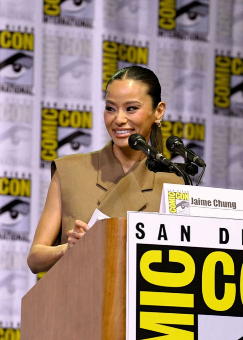 Jamie Chung at Dexter Resurrection Comic Con Panel, July 2025