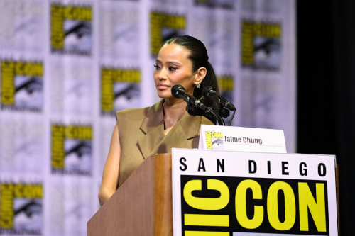 Jamie Chung at Dexter Resurrection Comic Con Panel, July 2025 2