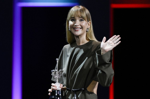 Jennifer Lawrence receives Donostia lifetime award San Sebastian, September 2025 4
