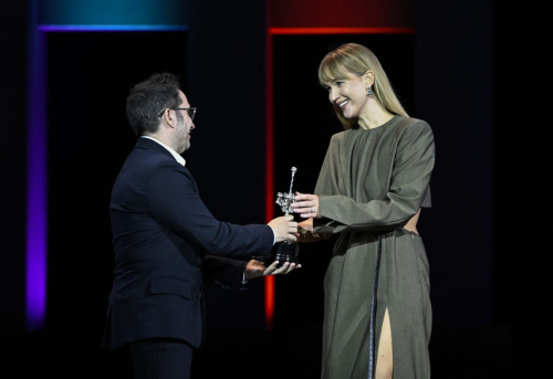 Jennifer Lawrence receives Donostia lifetime award San Sebastian, September 2025 6