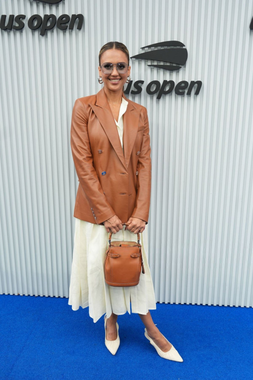 Jessica Alba at US Open Men’s Final, Sep 2025
