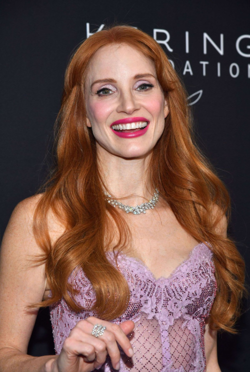 Jessica Chastain at Kering Caring for Women Dinner, Sep 2025 5