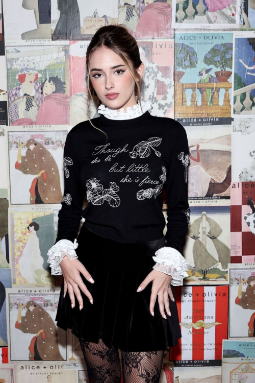 Julia Butters Alice Olivia NYFW show, September 2025 2