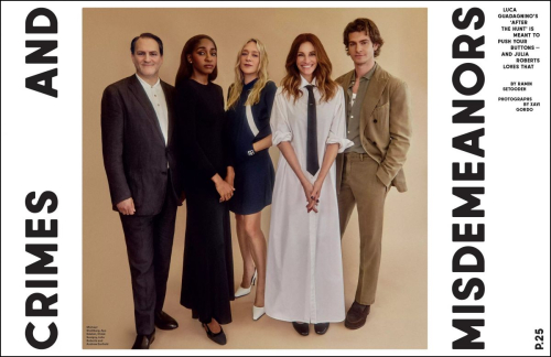 Julia Roberts, Ayo Edebiti & Chloe Sevigny in Variety Magazine, September 2025 6