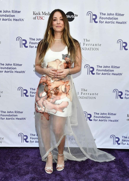 Kaley Cuoco at An Evening from the Heart Gala Benefiting The John Ritter Foundation, September 2025