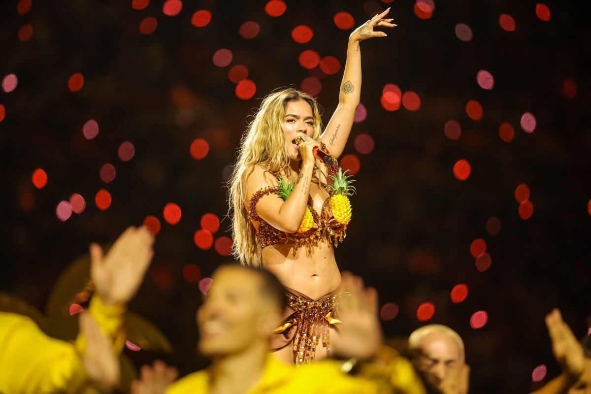 Karol G halftime show Chiefs vs Chargers in Sao Paulo, September 2025
