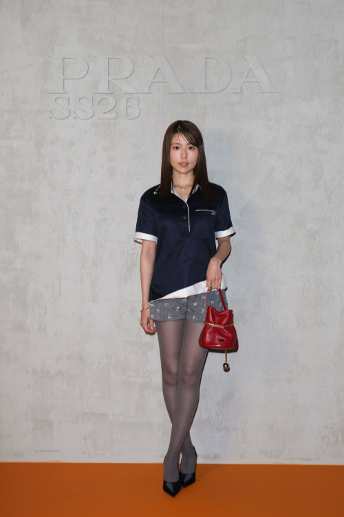 Kasumi Arimura at Prada fashion show Milan, September 2025
