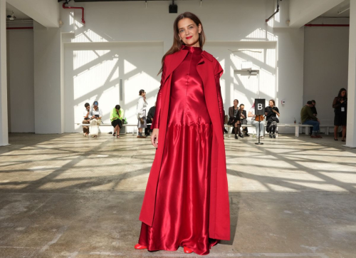 Katie Holmes at FFORME S Fashion Show NYFW, September 2025 1