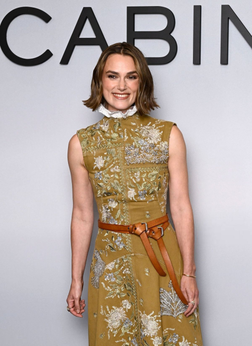 Keira Knightley at The Woman in Cabin 10 premiere London, September 2025